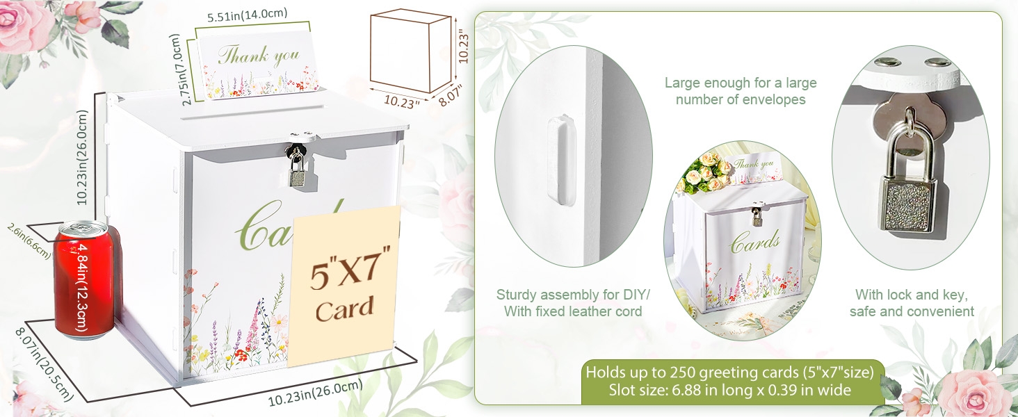 wedding card box