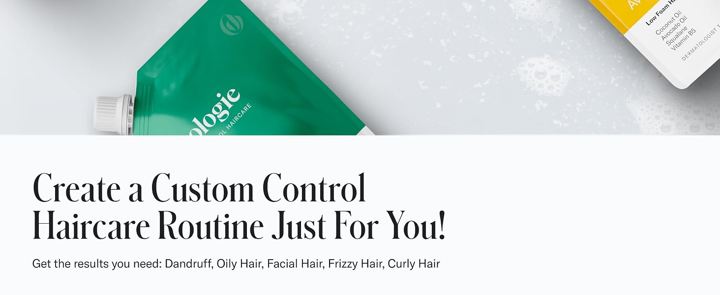 Custom Control Haircare Routine Just For You
