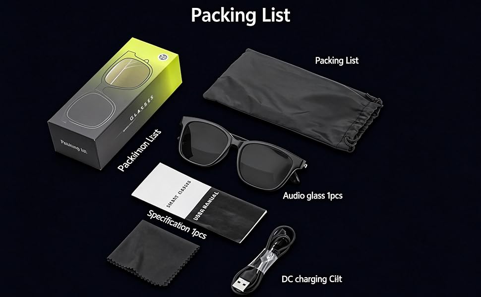 Bluetooth Audio Glasses