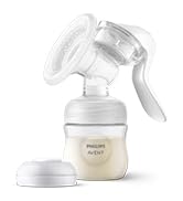 Philips Avent Manual Breast Pump, Easy Pumping with Natural Motion Technology, Silicone Cushion, ...