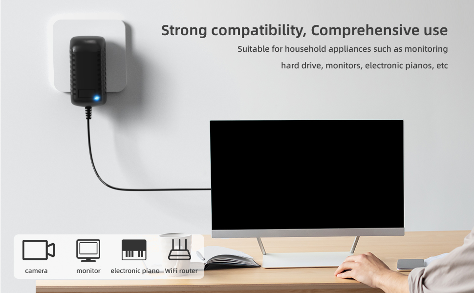 12v dc power adapter