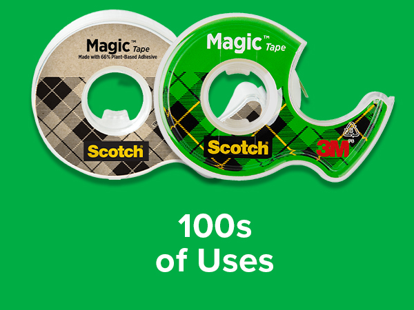 Scotch Magic Tape 100s of Uses