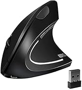 ASOYIOL Ergonomic Mouse Wireless,Rechargeable Vertical Mouse with USB Receiver,6 Buttons 800/1200...