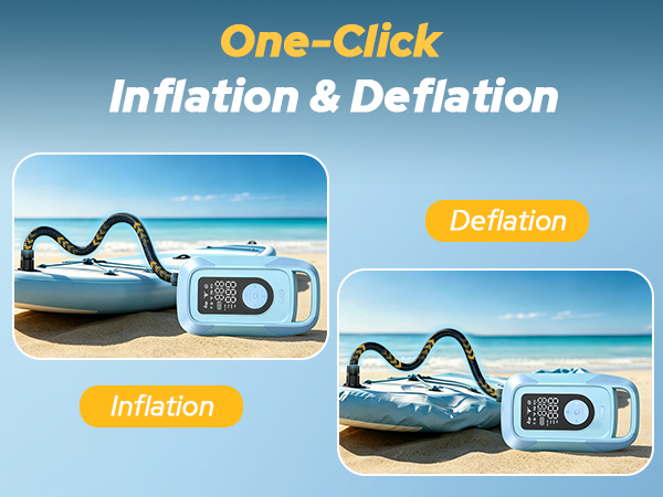 sup pump rechargeable