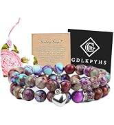 Healing Bracelets for Women - Imperial Jasper Bracelet - Healing Prayers Crystal Bracelet, 8mm Na...