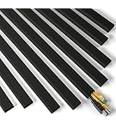 Delamu 142in Black Cord Hider Cable Hider, Cord Covers for 2-3 Wires on Wall, Premium Wire Hiders...