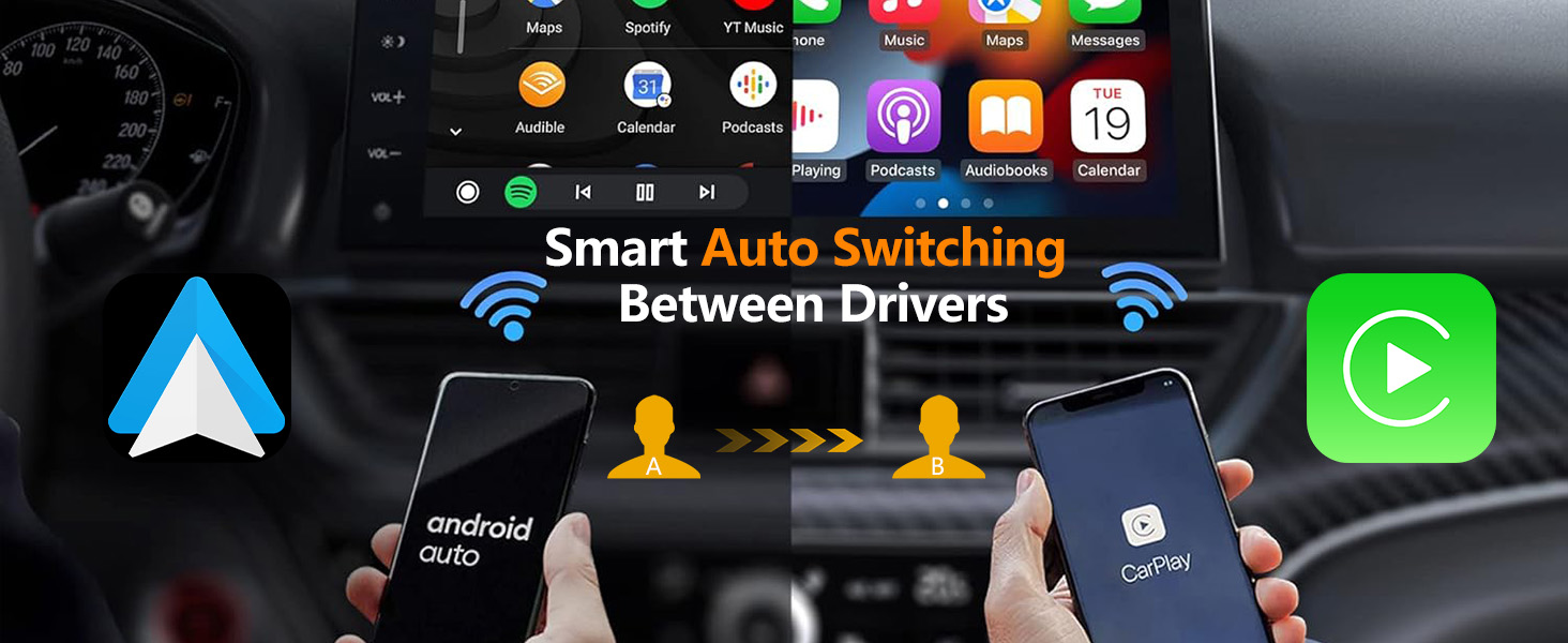 wireless carplay adapter iphone