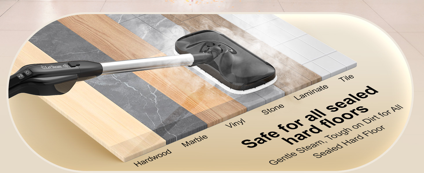 steam mop floor steamer mop