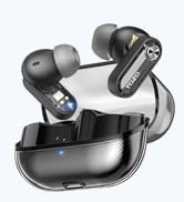 TOZO Crystal Pods Hybrid Active Noise Cancelling Wireless Earbuds | 10mm Drivers Deep Bass, 4 Mic...