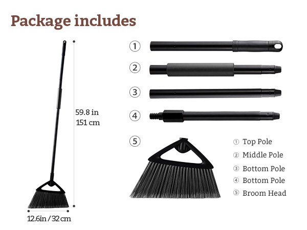 Multi-use Sweeper Broom