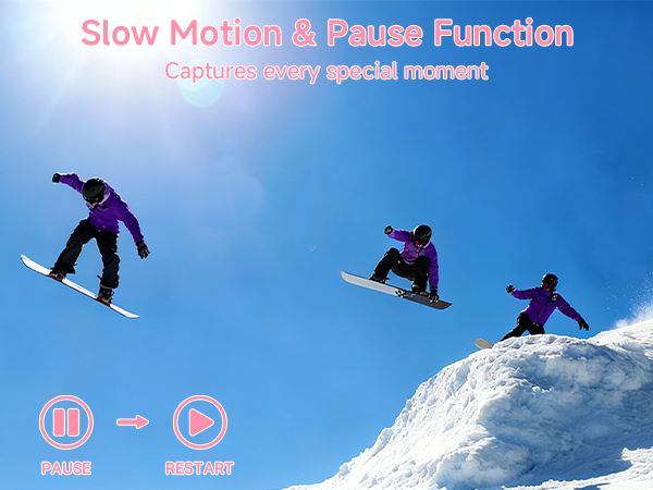 Slow Motion &amp;amp; Pause Video