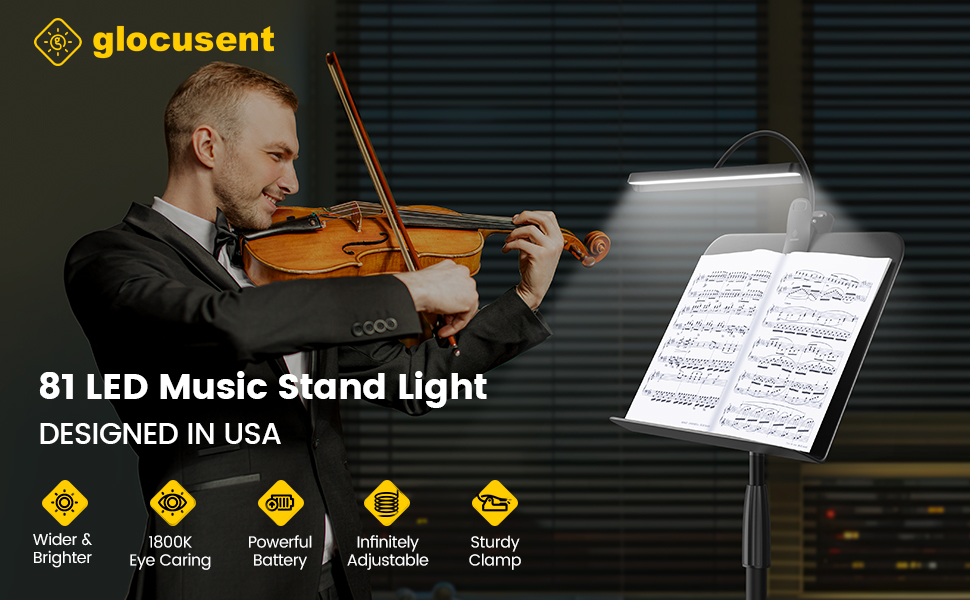 music stand light 