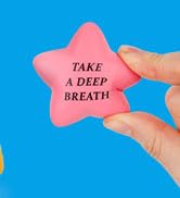 LovesTown 24PCS Inspirational Stress Relief Balls, 2inch Star Stress Balls Motivational Stress Ba...