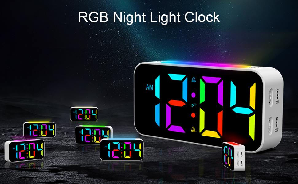 alarm clocks for bedrooms