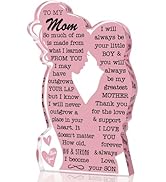 Mom Gifts Mothers Day Gifts from Son, Mom Birthday Gift Ideas Cool Easter Day Gifts for Mom I Lov...