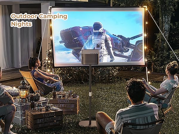 outdoor projector stand