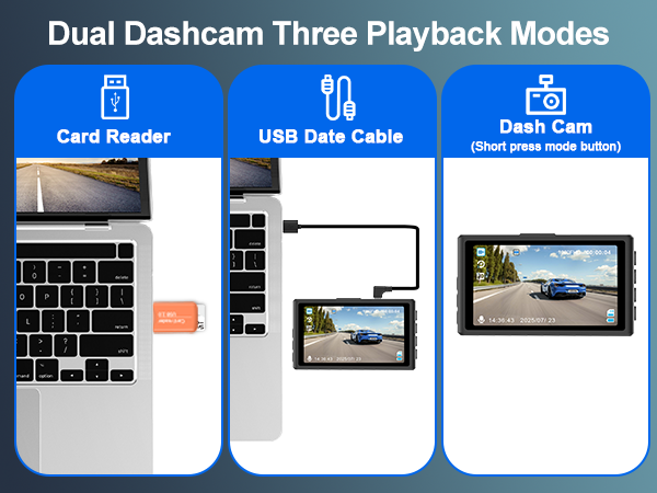 dash cam front and rear