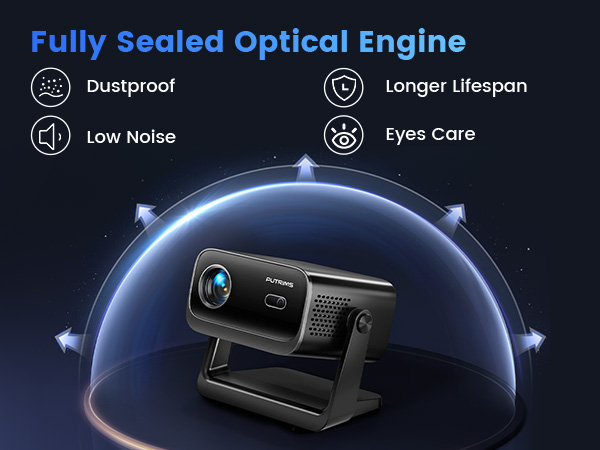 Fully sealed optical engine