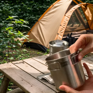 304-Food-Grade Stainless Steel Camping Pots