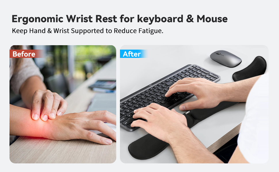 wrist support for keyboard