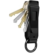 MINBERAND Key Organizer Compact Key Holder Key Chain Minimalist Metal key case key holder for key...