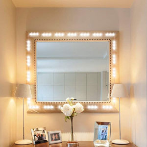 white led mirror lighs