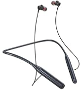 ZXQ Bluetooth Neckband Earbuds, in-Ear Wireless Around Neck Headphones with Microphone, 6EQ Modes...