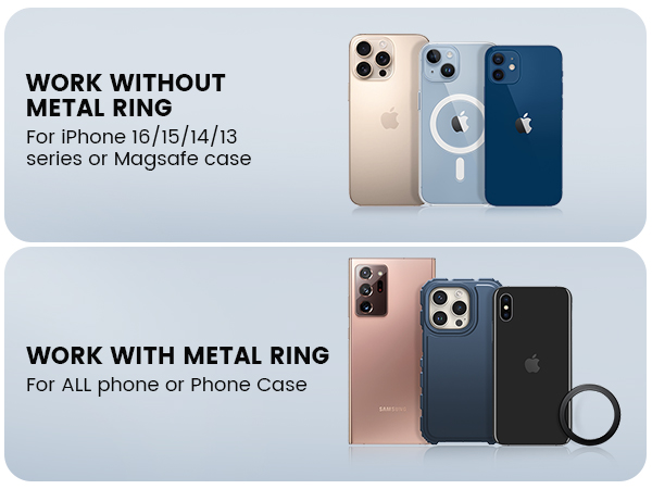 foldable magnetic travel phone holder