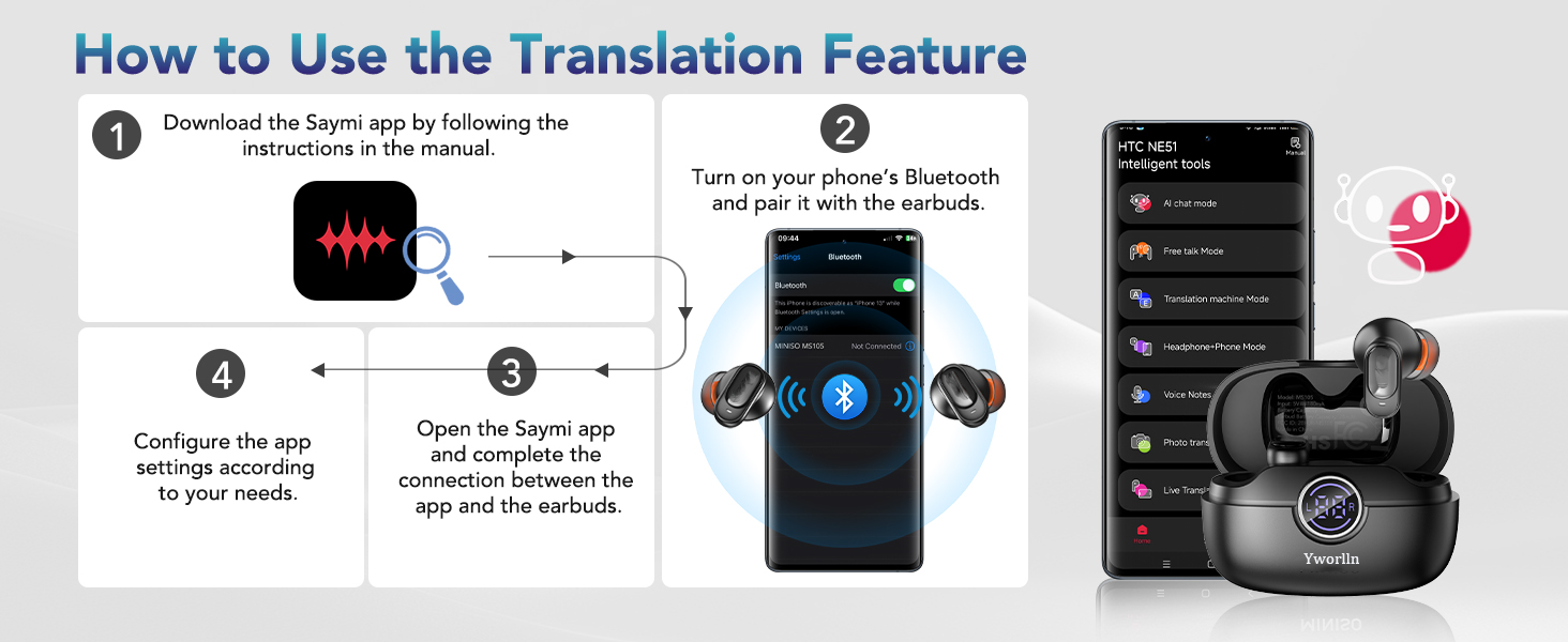 all translator earbuds
