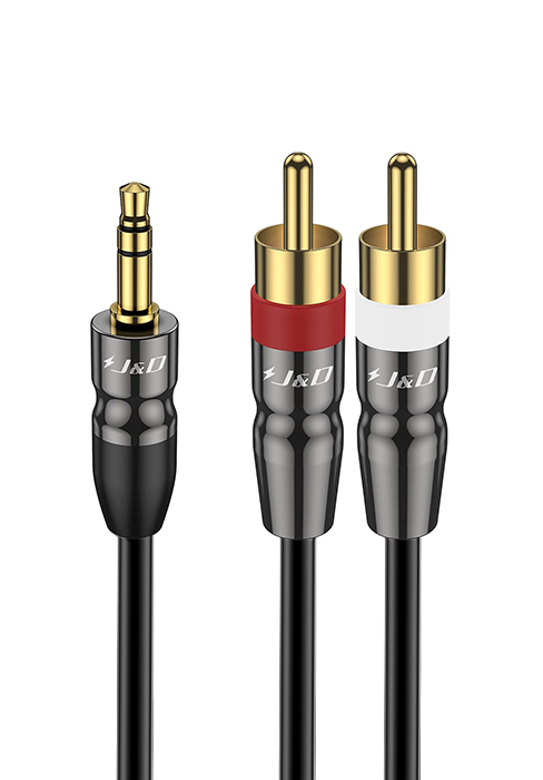 Copper 1/8-RCA Cable