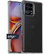 Motorola Edge+ (Plus) 2023 / Edge 40 Pro Hybrid Crystal Clear Case- Showcase Your Phone, Ultra Sl...
