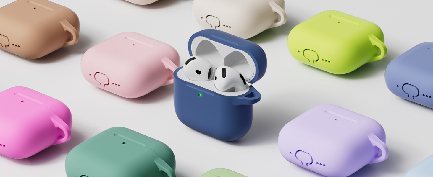 Compatible with AirPods 4 Case Cover 2024