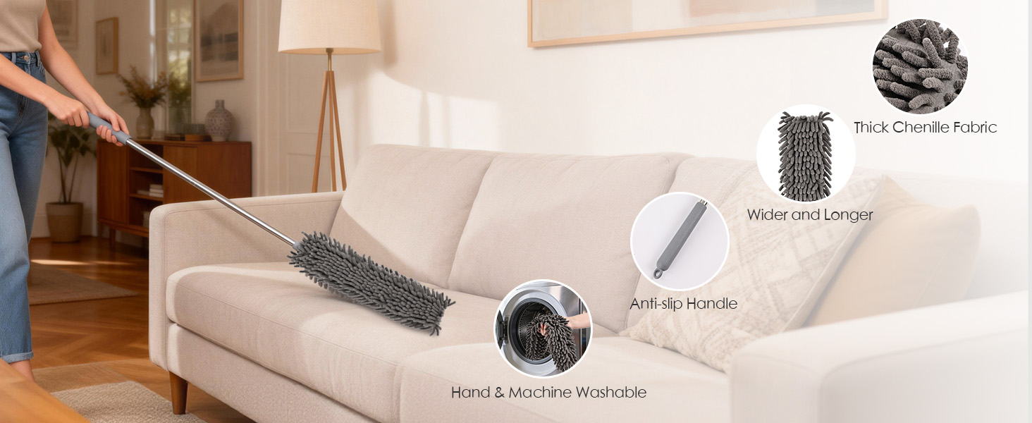 chenille duster