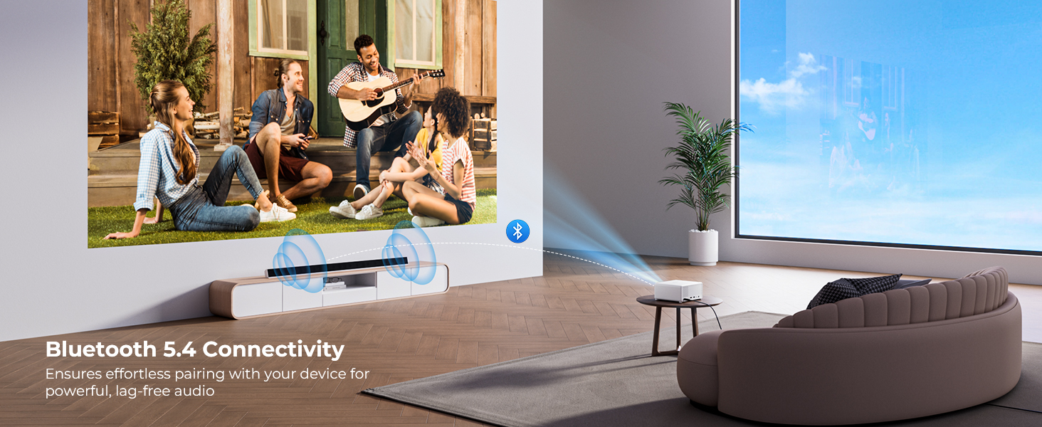 Bluetooth Projector - A+ 07