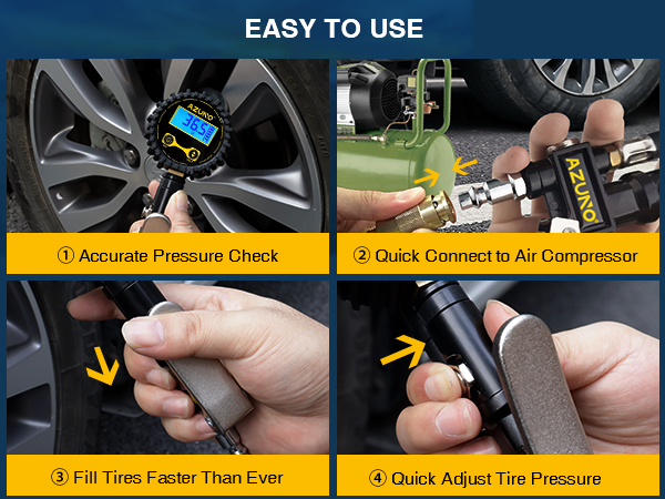 tire pressure gauge for trucks