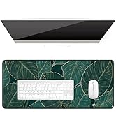 Auhoahsil Desk Pad, XL Extended Large Gaming Mouse Pad 31.5 x 11.8 Inch, Waterproof Mousepad with...