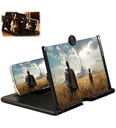 Screen Magnifier Version, 2026 New Mobile Phone 3D HD Magnifying Projector Screen Enlarger for Mo...