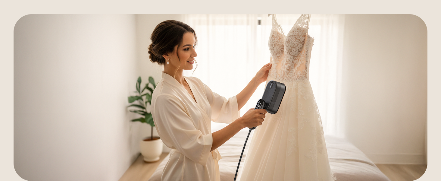 steamer for wedding dress