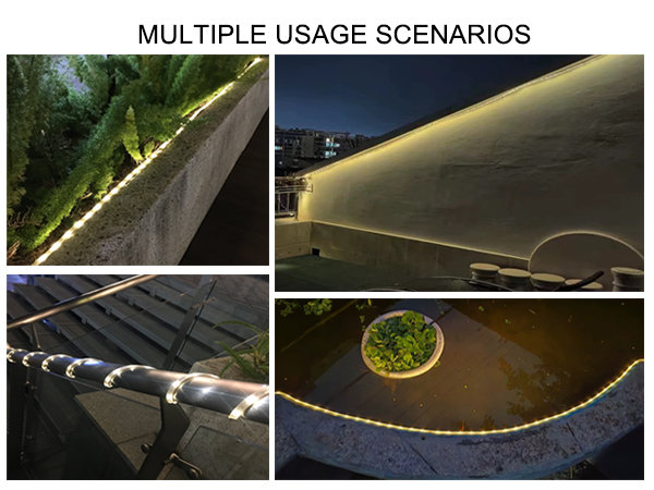 solar led strip lights outdoor