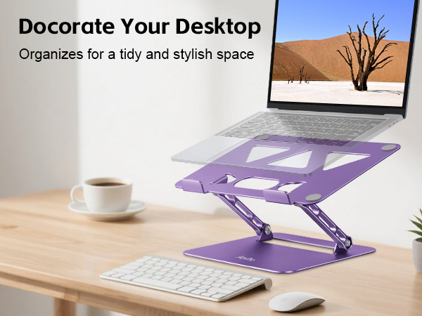 Adjustable Desk Laptop Riser