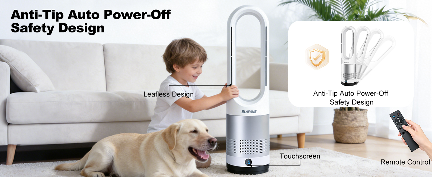 Tower Fan for Bedroom