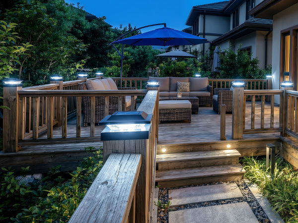 4x4 post solar lights