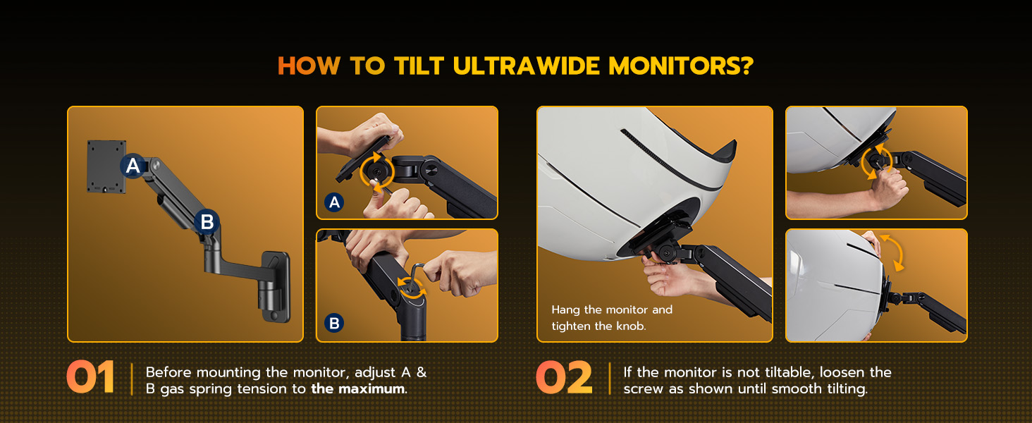 49 inch ultrawide monitor arm