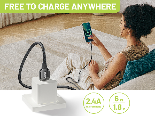 2.4A Fast Charging