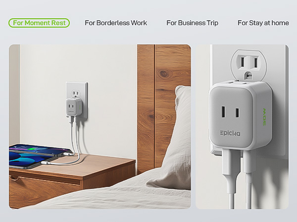 european travel plug adapter charger travel essentials for men women girl portable type c charger