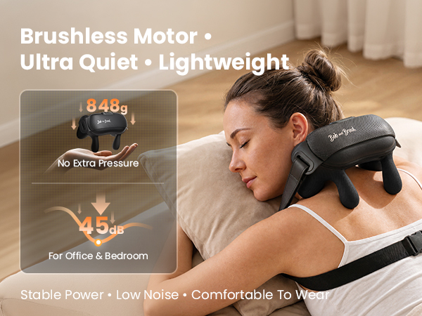 shoulder massager with heat and compression