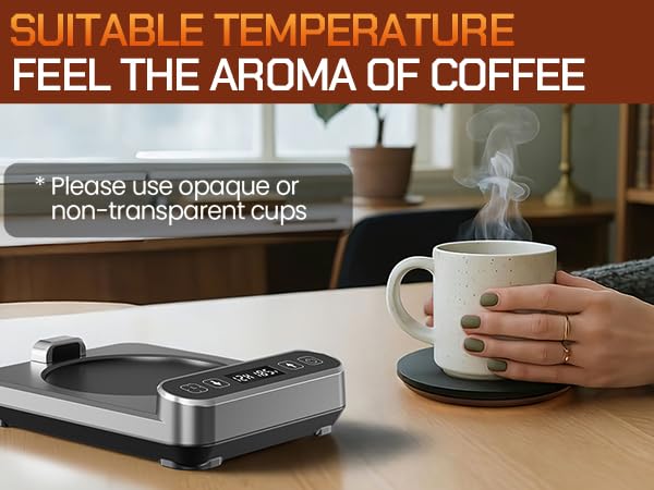 coffee cup warmer with auto off