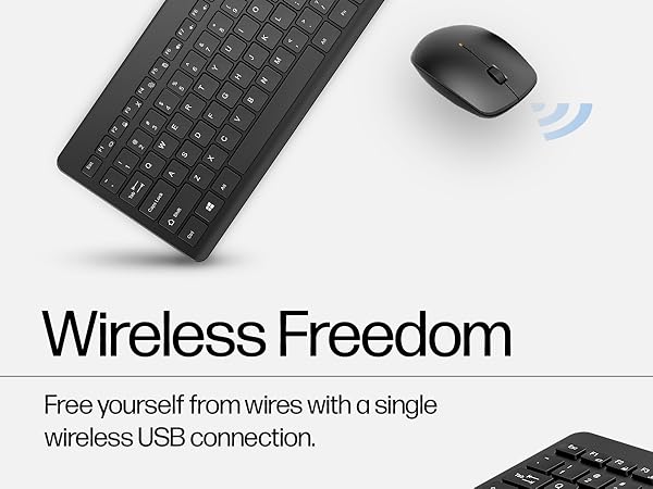 HP 230 Wireless Mouse and Keyboard Combo - Hero 2 - Mobile