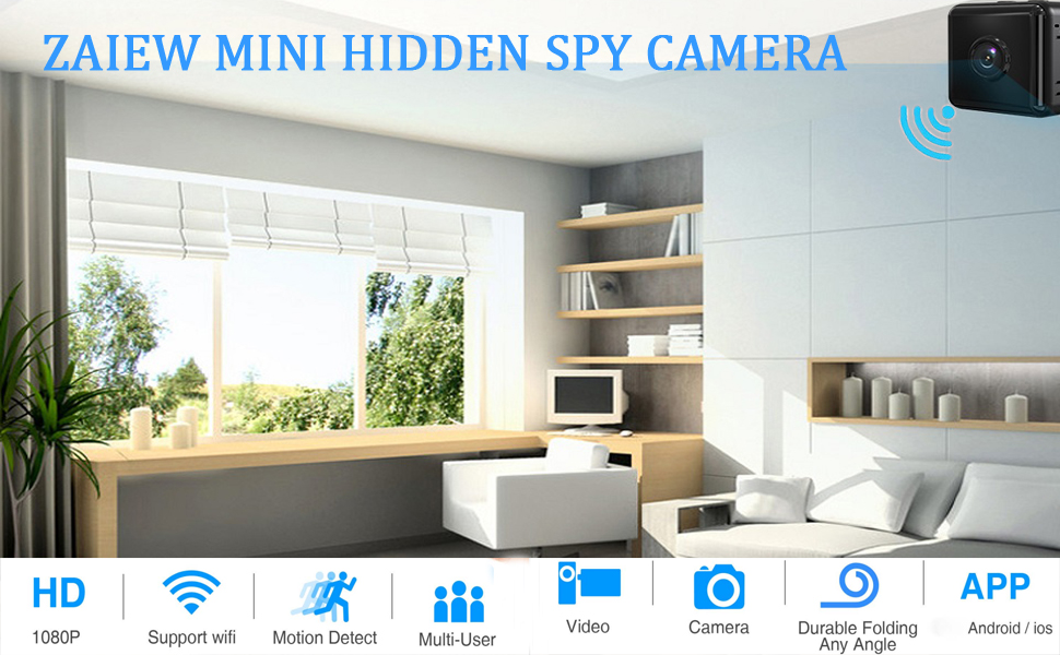 spy cameras with audio and video