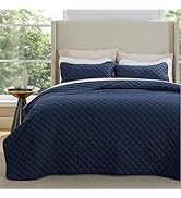 Bedsure Quilts Queen Size - Lightweight Bedspreads Queen Size with Classic Honeycomb Quilting, So...